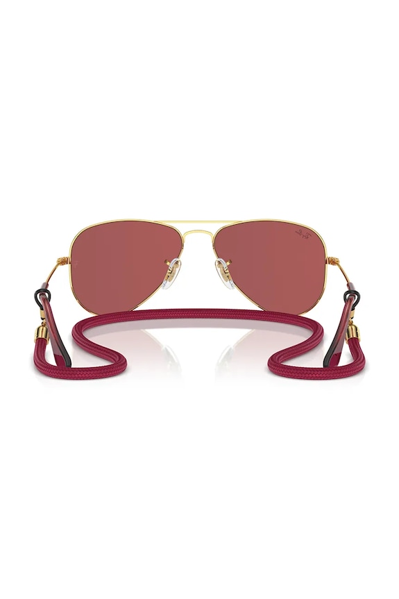Ray-Ban slnečné okuliare detské fialová 0RJ9506S.