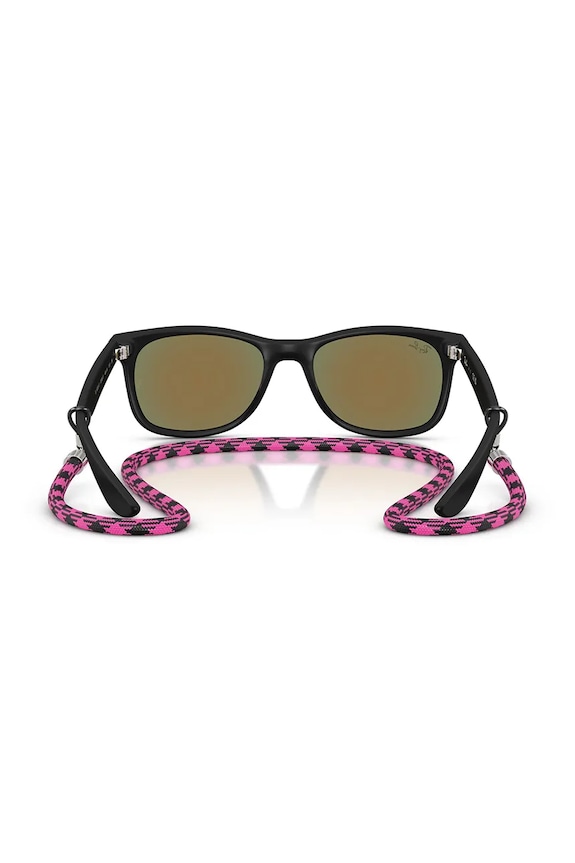 Детские солнцезащитные очки Ray-Ban Junior New Wayfarer чёрный 0RJ9052S