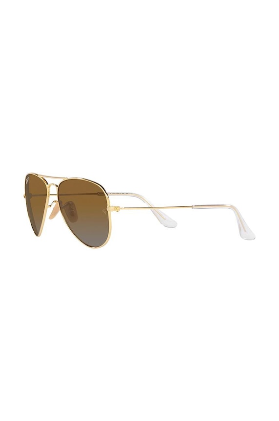 Băieți Ray-Ban ochelari de soare copii Junior Aviator 0RJ9506S.Polarized maro