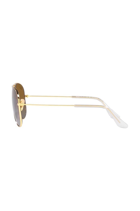 Ray-Ban ochelari de soare copii Junior Aviator maro 0RJ9506S.Polarized