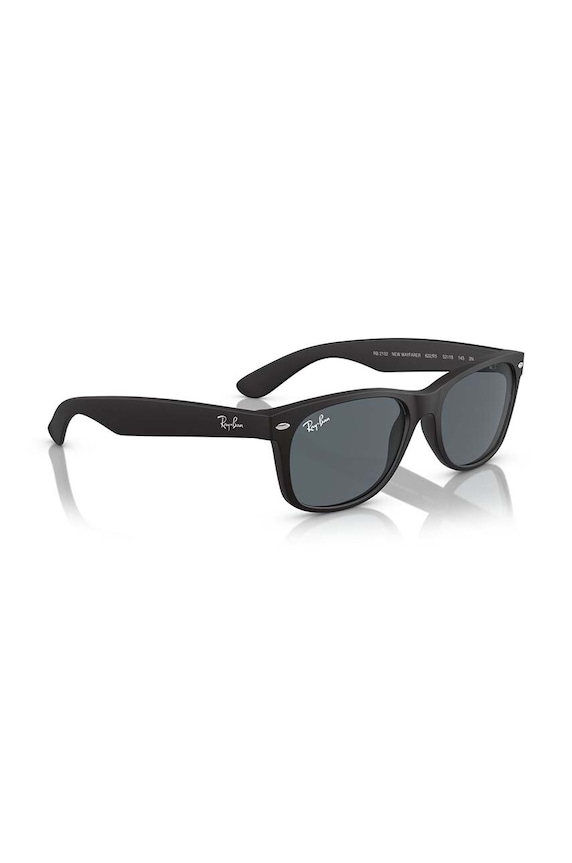 Ray-Ban okulary przeciwsłoneczne dziecięce 0RB2132.622 czarny