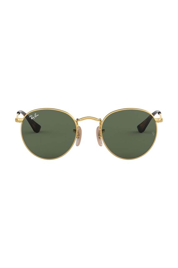 Ray-Ban ochelari de soare copii Round Kids 0RJ9547S verde AA00