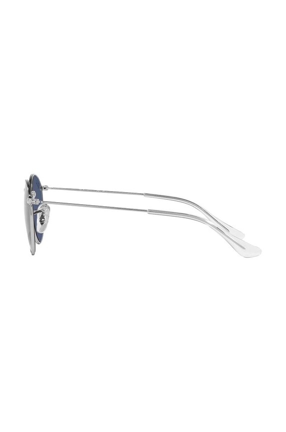 Chłopiec Ray-Ban okulary przeciwsłoneczne dziecięce JUNIOR ROUND 0RJ9547S niebieski