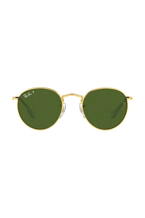 Ray-Ban gyerek napszemüveg JUNIOR ROUND 0RJ9547S.Polarized zöld AA00