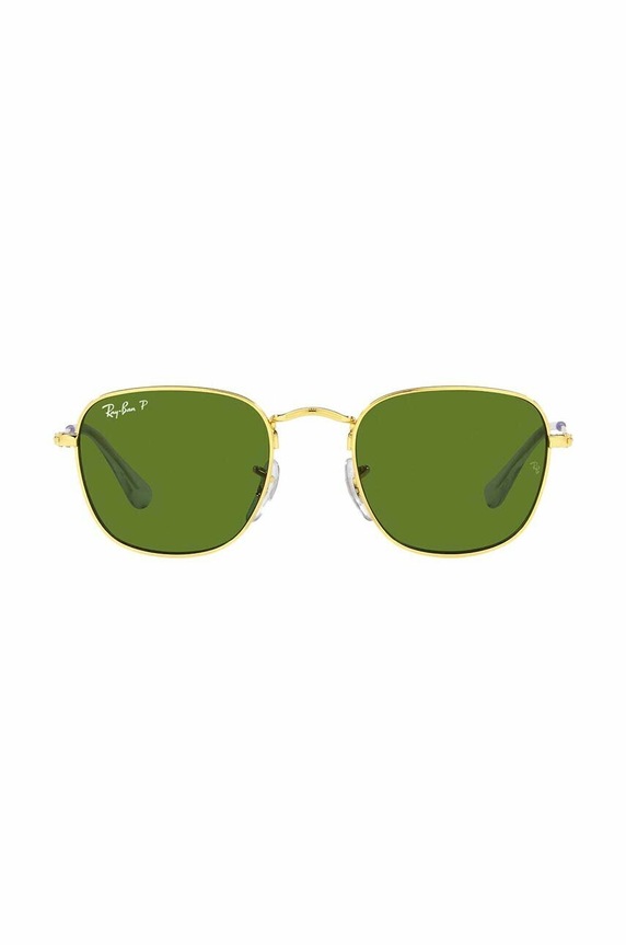 Detské slnečné okuliare Ray-Ban Frank Kids 0RJ9557S.Polarized zelená AA00