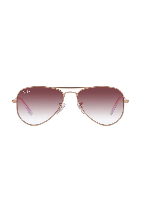 Ray-Ban ochelari de soare copii Junior Aviator 0RJ9506S.K roz AA00