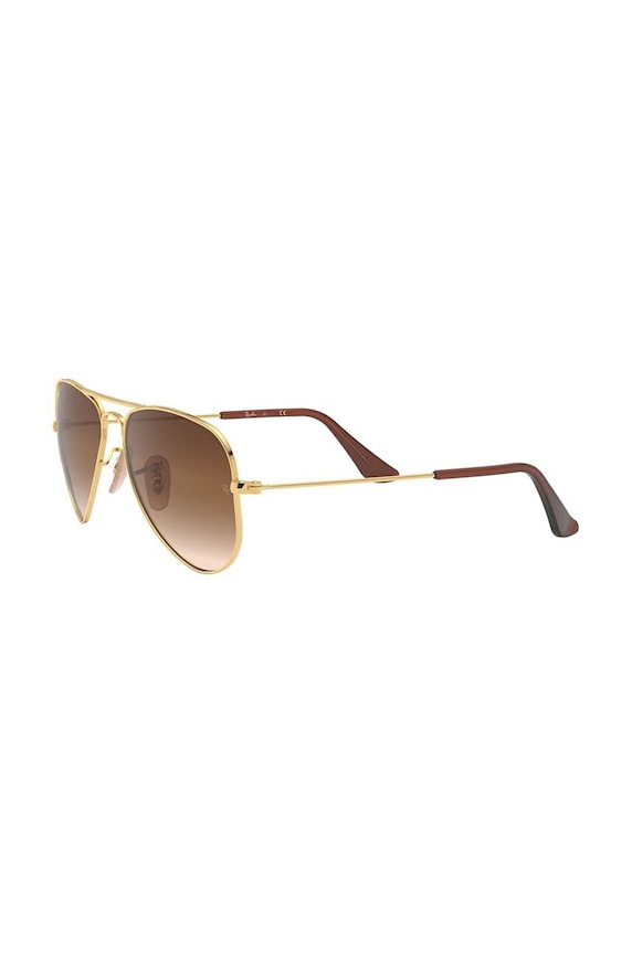 Κοριτσίστικα Παιδικά γυαλιά ηλίου Ray-Ban Junior Aviator 0RJ9506S.K καφέ