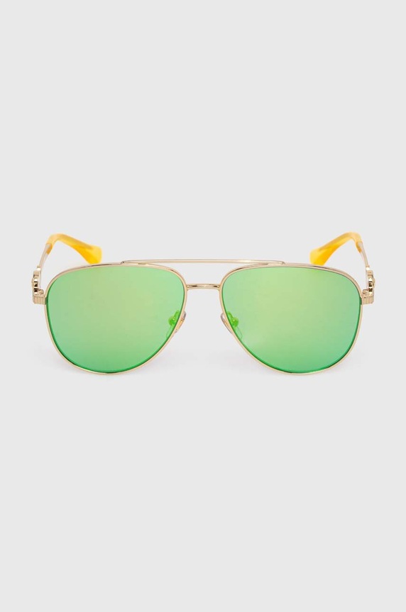 Chłopiec Versace okulary przeciwsłoneczne dziecięce 0VK2002 złoty