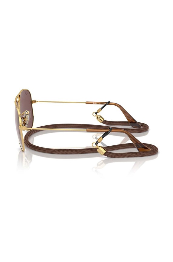 Deklice Otroška sončna očala Ray-Ban JUNIOR AVIATOR 0RJ9506S.PPYH rjava
