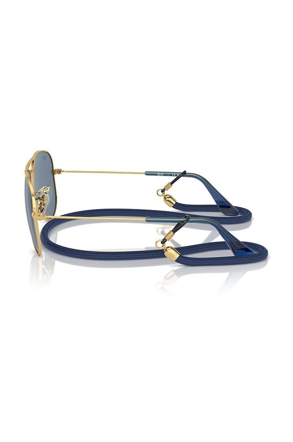 Băieți Ray-Ban ochelari de soare copii JUNIOR AVIATOR 0RJ9506S.PPYH albastru