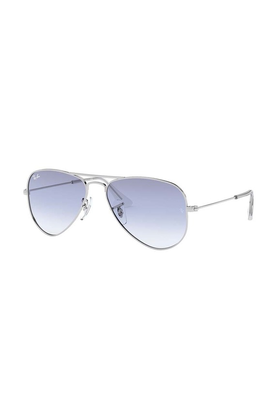 Ray-Ban okulary przeciwsłoneczne dziecięce JUNIOR AVIATOR niebieski 0RJ9506S.212.19
