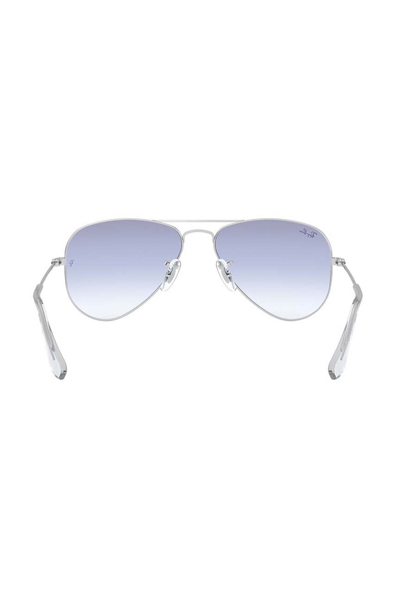 Ray-Ban okulary przeciwsłoneczne dziecięce JUNIOR AVIATOR niebieski 0RJ9506S.212.19