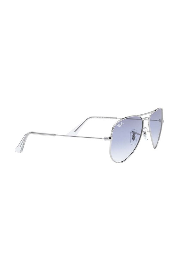 Ray-Ban okulary przeciwsłoneczne dziecięce JUNIOR AVIATOR 0RJ9506S.212.19 niebieski