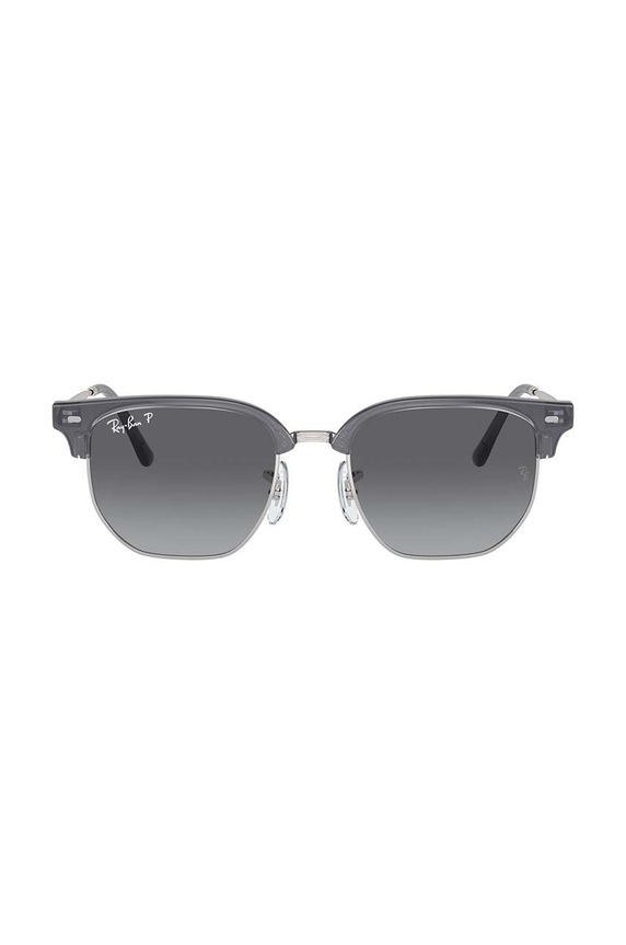 Ray-Ban okulary przeciwsłoneczne dziecięce JUNIOR NEW CLUBMASTER 0RJ9116S.Polarized niebieski AA00