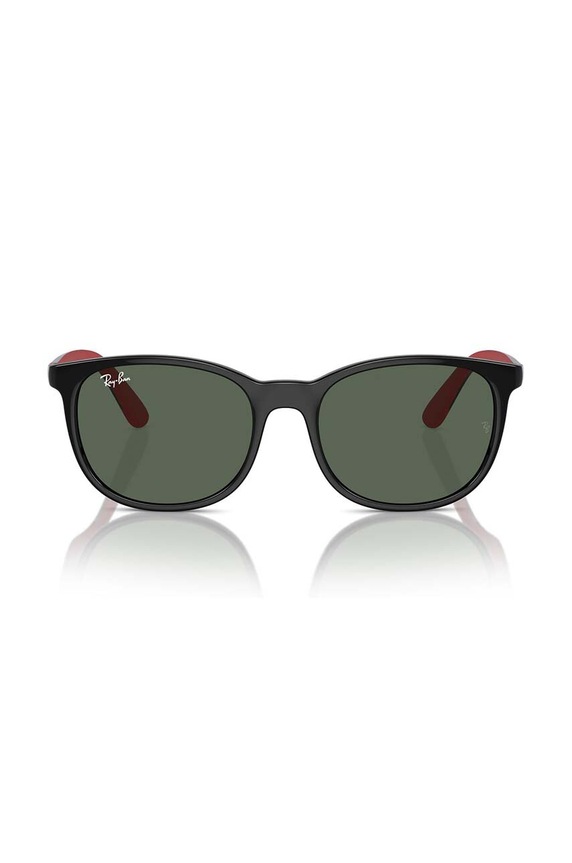 Ray-Ban okulary przeciwsłoneczne dziecięce 0RJ9079S czarny AA00