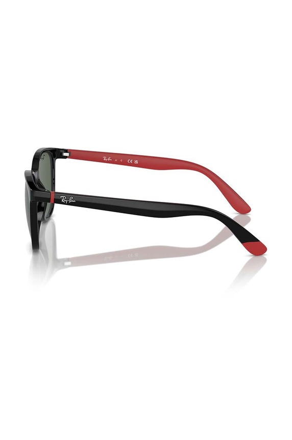 Chłopiec Ray-Ban okulary przeciwsłoneczne dziecięce 0RJ9079S czarny