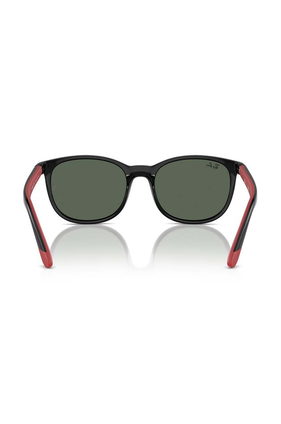 Ray-Ban okulary przeciwsłoneczne dziecięce czarny 0RJ9079S