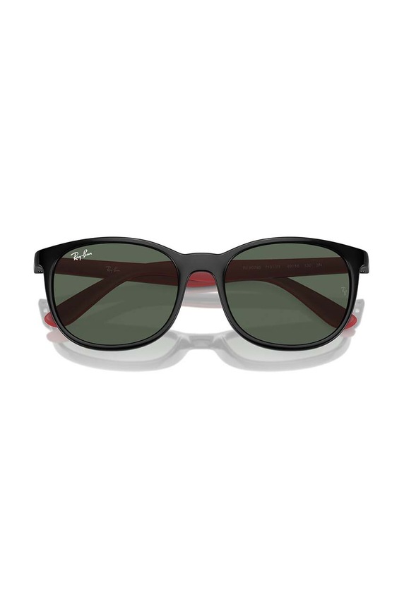 Ray-Ban okulary przeciwsłoneczne dziecięce 0RJ9079S czarny