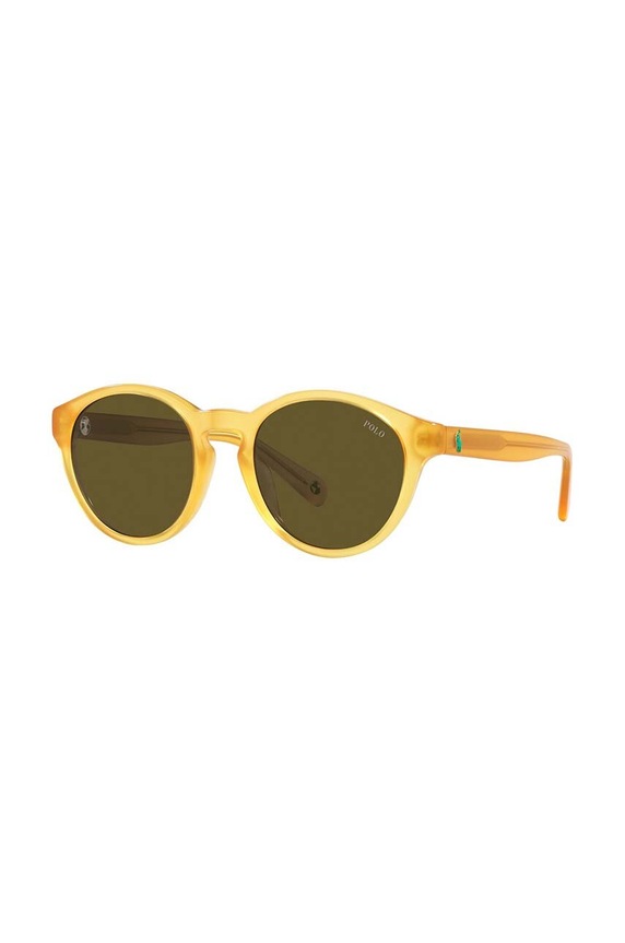 Polo Ralph Lauren okulary przeciwsłoneczne dziecięce żółty 0PP9505U