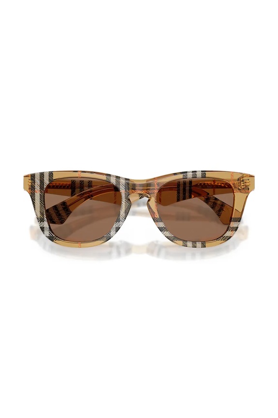 Burberry okulary przeciwsłoneczne kwadratowe dziecięce 0JB4002 brązowy