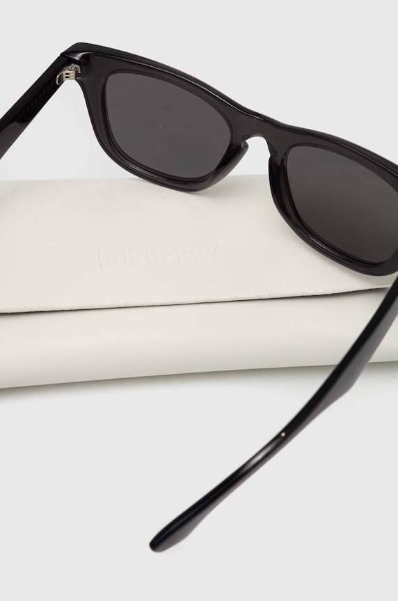 Burberry štvorcové slnečné okuliare detské čierna 0JB4002