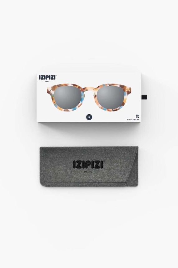 IZIPIZI okulary przeciwsłoneczne dziecięce JUNIOR SUN #c JSLMSC pomarańczowy