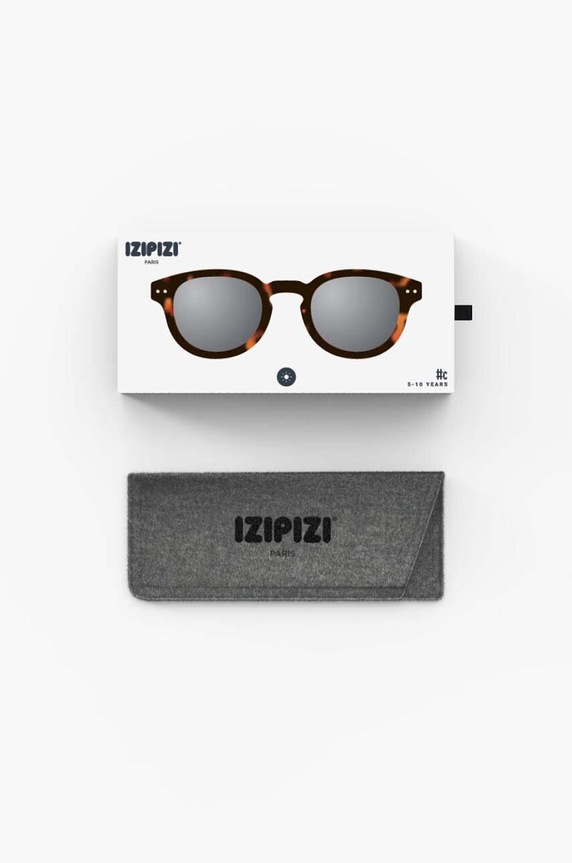 IZIPIZI okulary przeciwsłoneczne dziecięce JUNIOR SUN #c JSLMSC brązowy