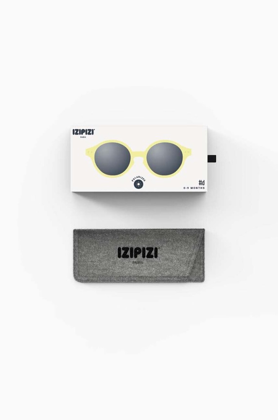 IZIPIZI okulary przeciwsłoneczne dziecięce BABY #d BABY012A żółty