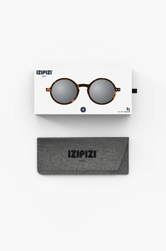 IZIPIZI okulary przeciwsłoneczne dziecięce JUNIOR SUN #g JSLMSG brązowy