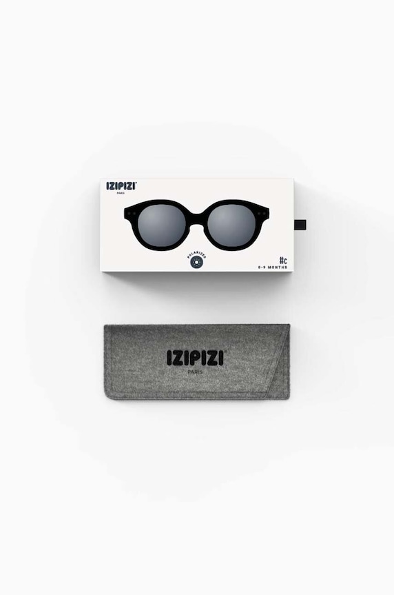 IZIPIZI okulary przeciwsłoneczne dziecięce BABY #c BABYC czarny