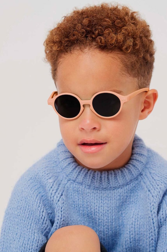 IZIPIZI okulary przeciwsłoneczne dziecięce KIDS #d Gift Box pomarańczowy KIDS1236A