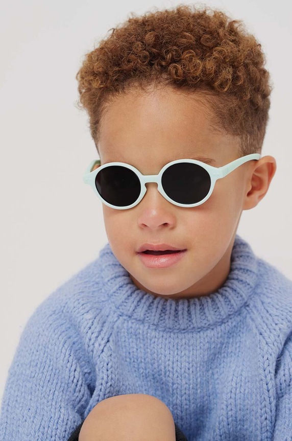 IZIPIZI okulary przeciwsłoneczne dziecięce KIDS #d Gift Box niebieski KIDS1236A