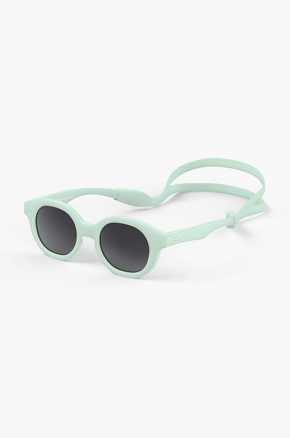 IZIPIZI okulary przeciwsłoneczne dziecięce KIDS #c Gift Box turkusowy KIDSC