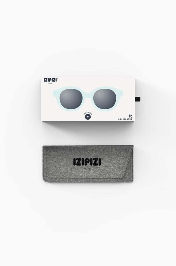 IZIPIZI okulary przeciwsłoneczne dziecięce KIDS #c KIDSC turkusowy