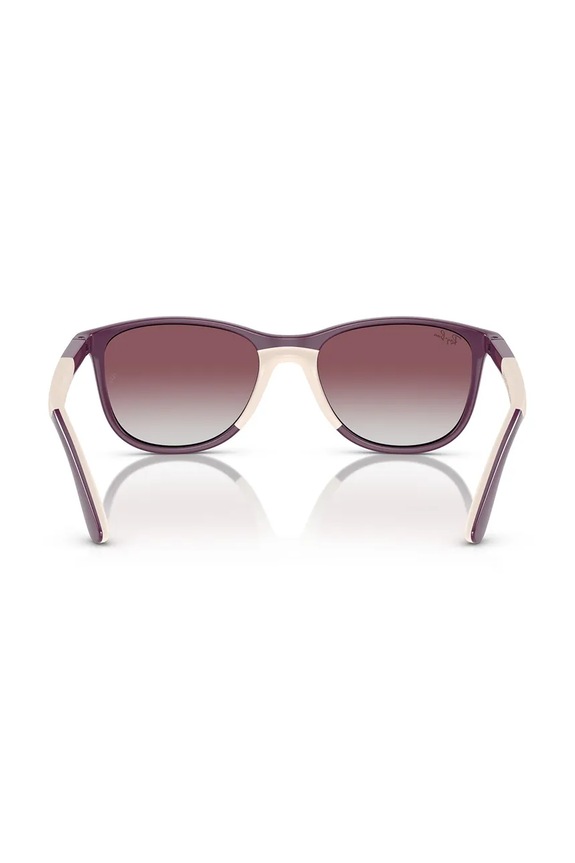 Ray-Ban okulary przeciwsłoneczne dziecięce fioletowy 0RJ9077S.71348G