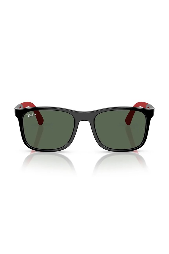 Ray-Ban ochelari de soare copii 0RJ9084S rosu AA00