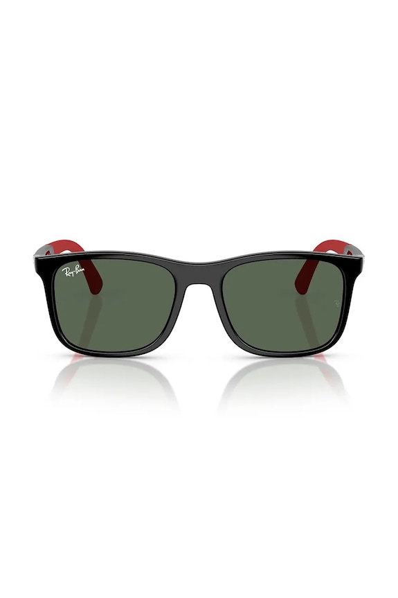 Ray-Ban ochelari de soare copii 0RJ9084S rosu AA00