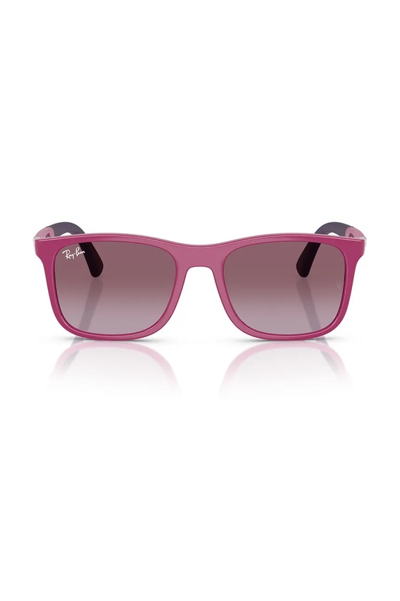 Ray-Ban okulary przeciwsłoneczne dziecięce 0RJ9084S fioletowy AA00