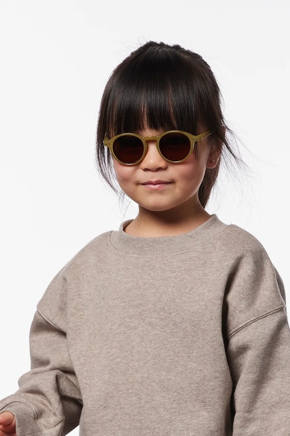 IZIPIZI okulary przeciwsłoneczne dziecięce KIDS zielony KDS2328801X00