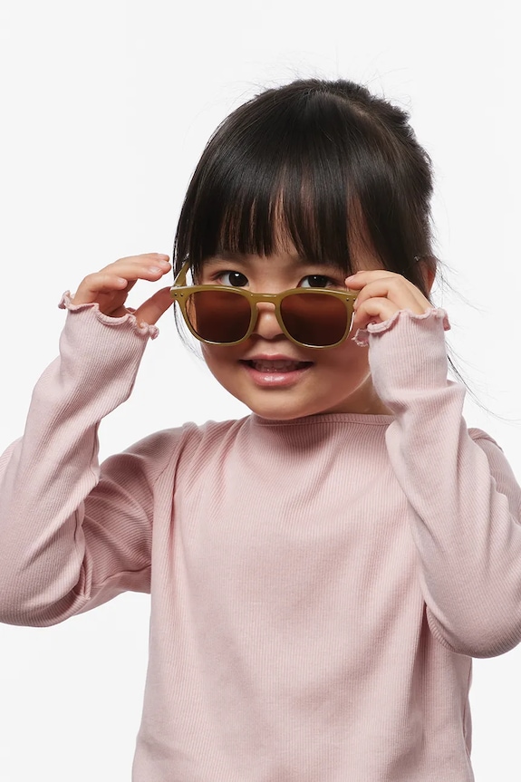 IZIPIZI ochelari de soare pentru copii KIDS verde KDS2428801X00