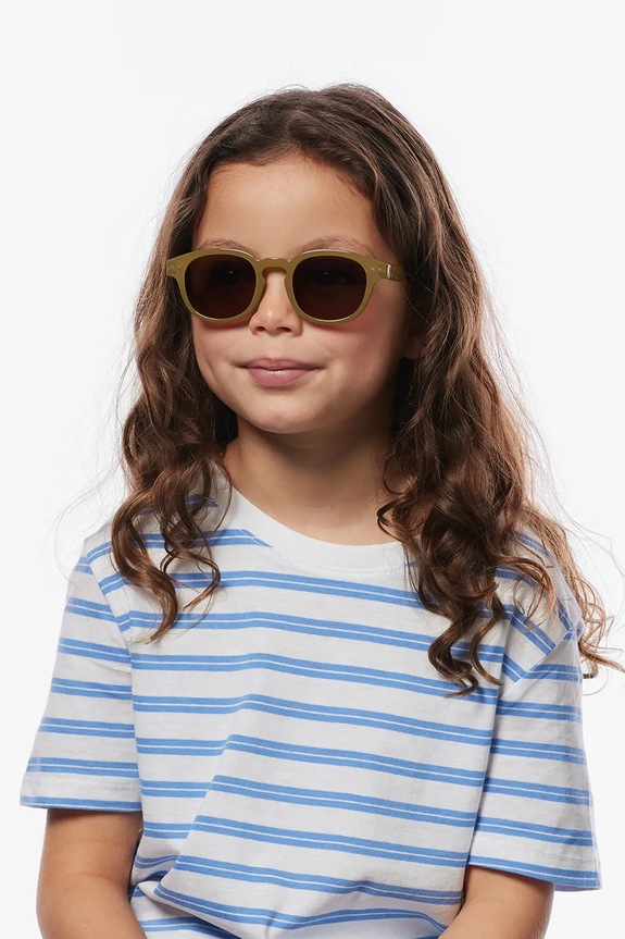 IZIPIZI slnečné okuliare detské KIDS zelená KDS2228802X00