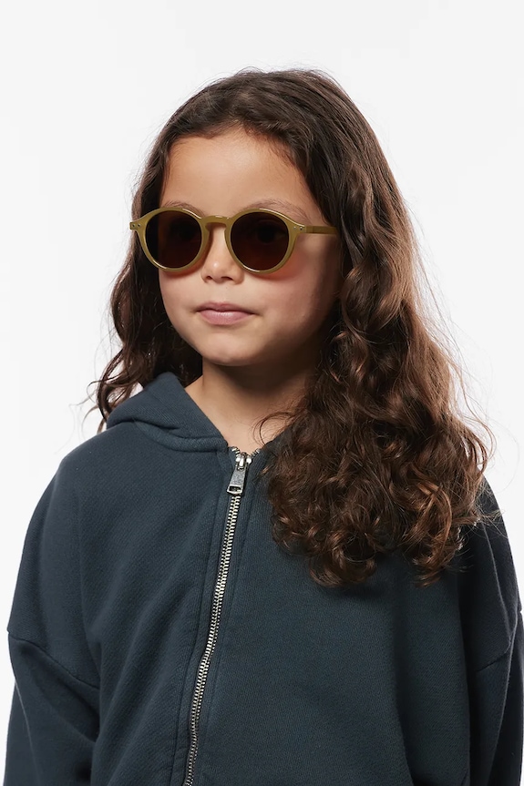 IZIPIZI slnečné okuliare detské KIDS zelená KDS2328802X00