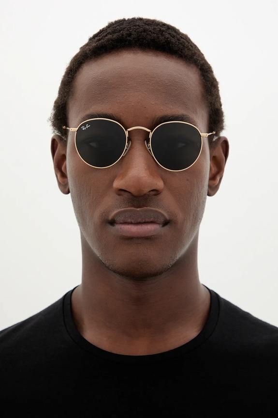 Ray-Ban szemüveg ROUND METAL 0RB3447.001.47