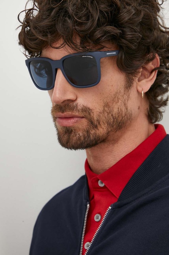 Armani Exchange Okulary przeciwsłoneczne 0AX4112S niebieski 0AX4112S