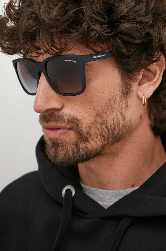 Armani Exchange Okulary przeciwsłoneczne 0AX4112S czarny 0AX4112S