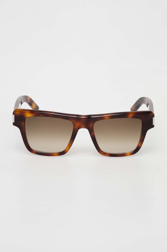 Akcesoria Saint Laurent okulary przeciwsłoneczne SL.469 brązowy
