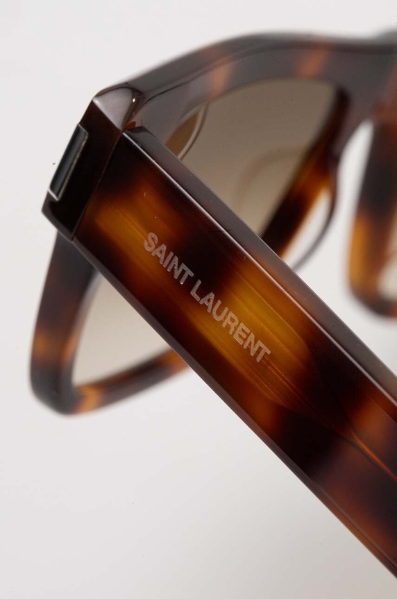Saint Laurent okulary przeciwsłoneczne brązowy SL.469