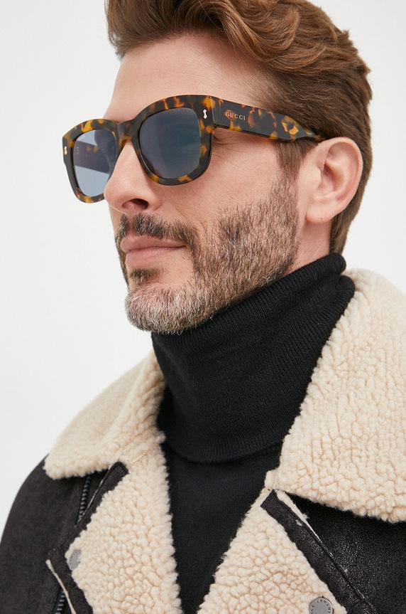 Gucci okulary przeciwsłoneczne GG1110S brązowy