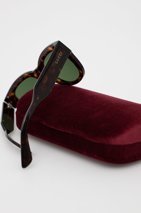 Слънчеви очила Gucci кафяв GG1110S