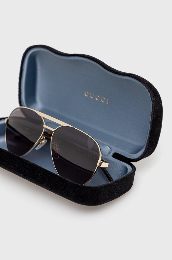 Gucci okulary przeciwsłoneczne GG1163S złoty